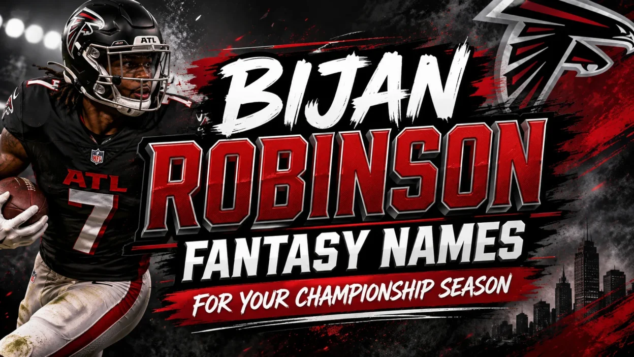 Bijan Robinson Fantasy Names for Your Championship Season