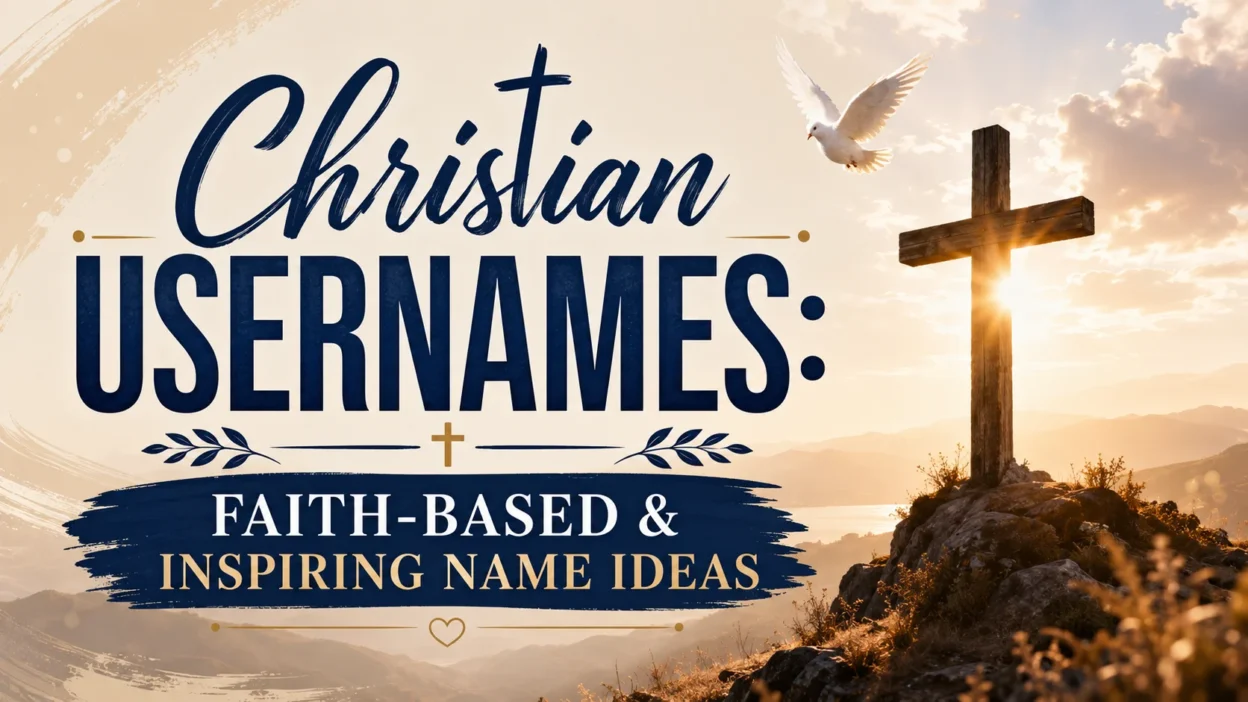 Christian Usernames Faith-Based & Inspiring Name Ideas