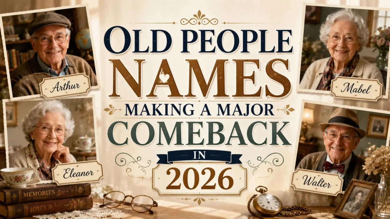 Old People Names Making a Major Comeback in 2026