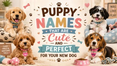 Puppy Names That Are Cute And Perfect For Your New Dog