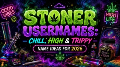 Stoner Usernames Chill, High & Trippy Name Ideas for 2026