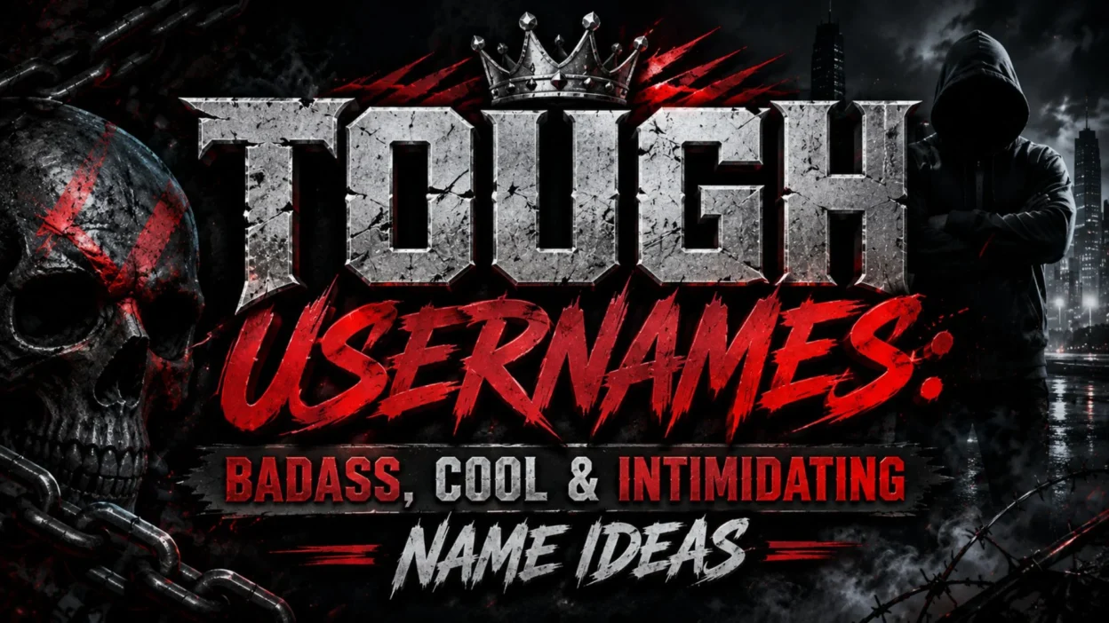 Tough Usernames Badass, Cool & Intimidating Name Ideas