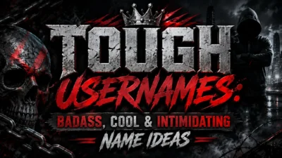 Tough Usernames Badass, Cool & Intimidating Name Ideas