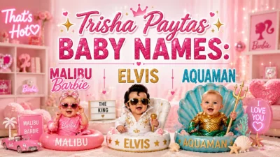 Trisha Paytas Baby Names Malibu Barbie, Elvis and Aquaman