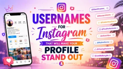 Usernames for Instagram That Will Make Your Profile Stand Out