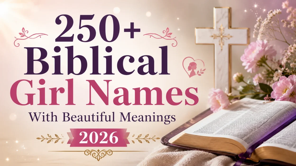 250+ Biblical Girl Names With Beautiful Meanings 2026
