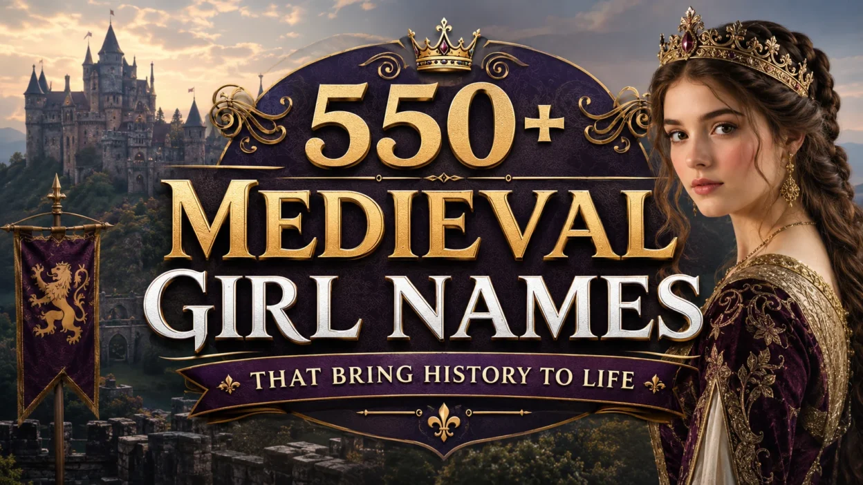 350+ Medieval Girl Names That Bring History to Life 👑