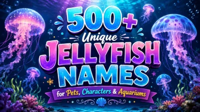 500+ Unique Jellyfish Names for Pets, Characters & Aquariums