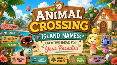 Animal Crossing Island Names Creative Ideas for Your Paradise