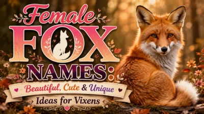 Female Fox Names Beautiful, Cute & Unique Ideas for Vixens
