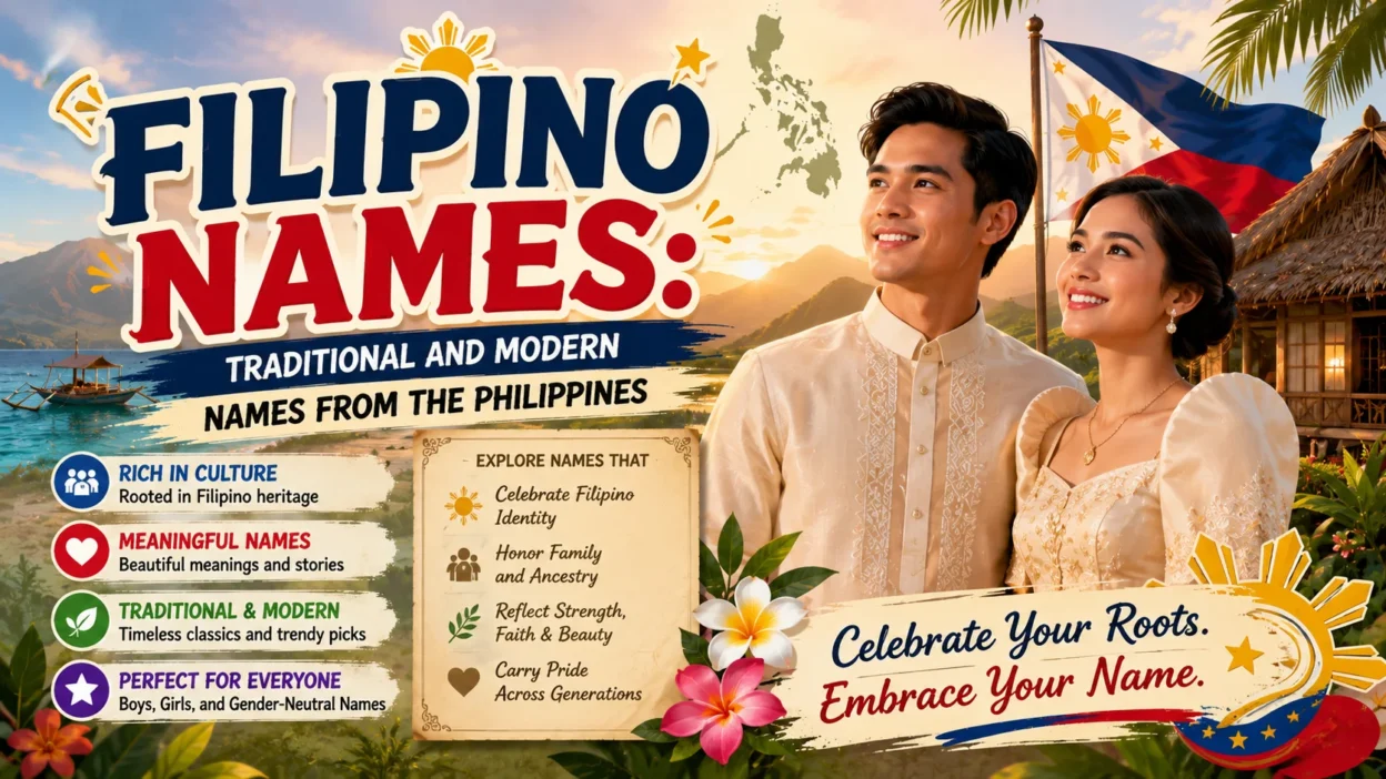 Filipino Names Traditional and Modern Names from the Philippines