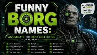 Funny Borg Names Assimilate the Best Collection of Humor