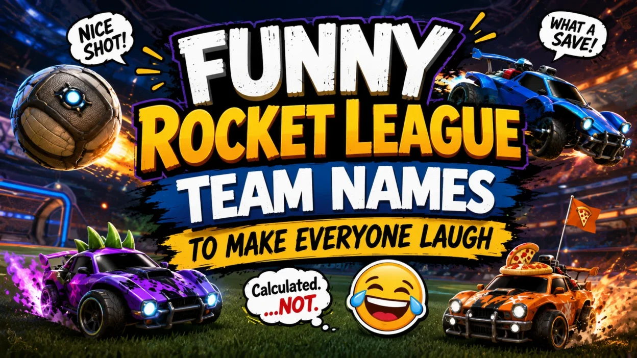 Funny Rocket League Team Names to Make Everyone Laugh