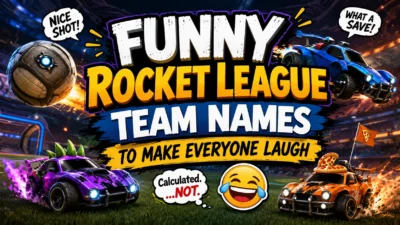 Funny Rocket League Team Names to Make Everyone Laugh