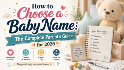 How to Choose a Baby Name The Complete Parent’s Guide 2026