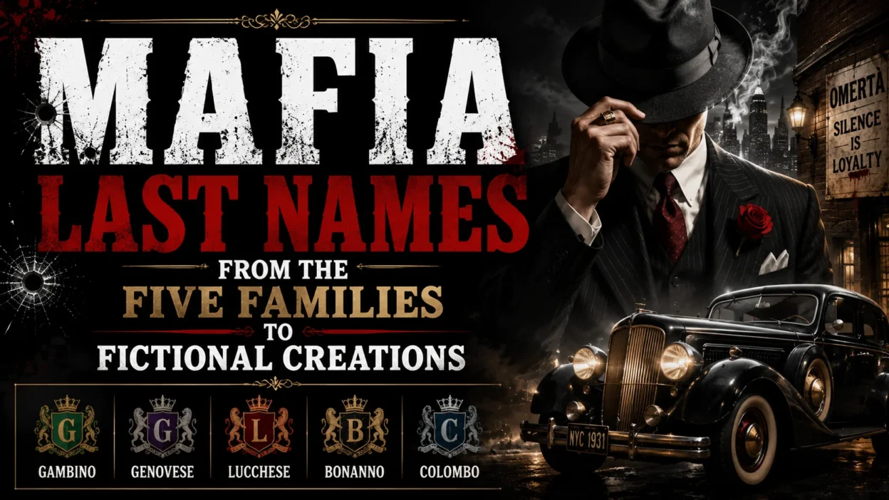 Mafia Last Names From the Five Families to Fictional Creations