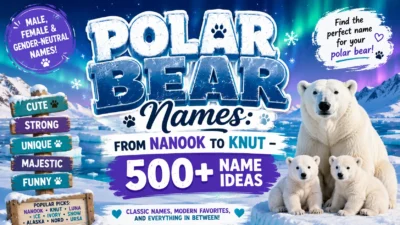 Polar Bear Names From Nanook to Knut - 500+ Name Ideas