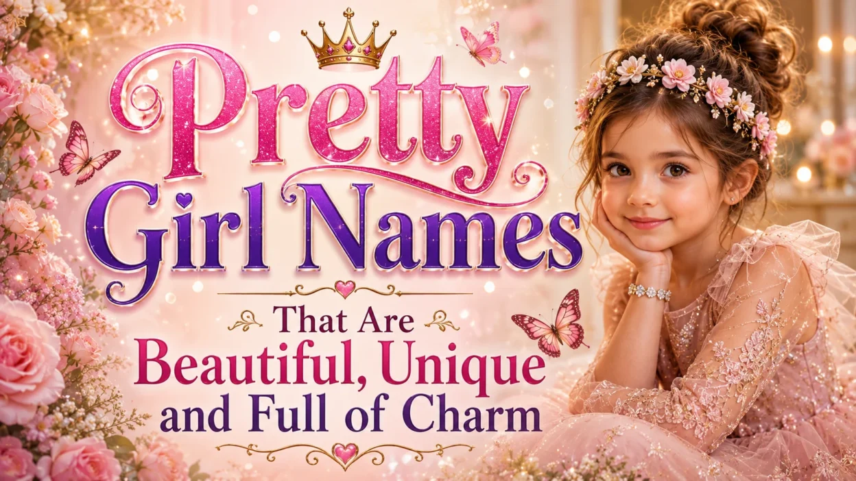 Pretty Girl Names That Are Beautiful, Unique and Full of Charm 👧