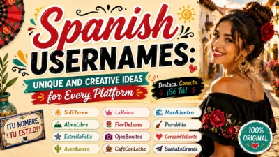 Spanish Usernames Unique and Creative Ideas for Every Platform