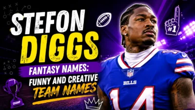 Stefon Diggs Fantasy Names Funny and Creative Team Names