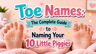Toe Names The Complete Guide to Naming Your 10 Little Piggies