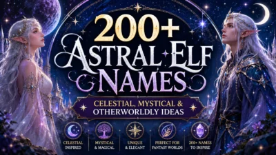 200+ Astral Elf Names Celestial, Mystical & Otherworldly Ideas