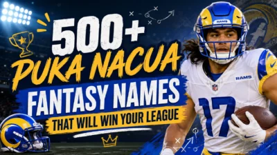 500+ Puka Nacua Fantasy Names That Will Win Your League