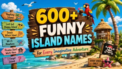600+ Funny Island Names for Every Imaginative Adventure