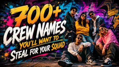 700+ Crew Names You'll Want to Steal for Your Squad