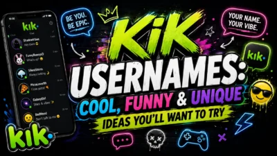 Kik Usernames Cool, Funny & Unique Ideas You’ll Want to Try