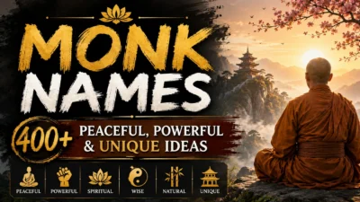 Monk Names 400+ Peaceful, Powerful & Unique Ideas