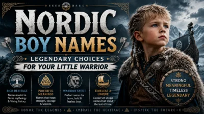 Nordic Boy Names Legendary Choices for Your Little Warrior