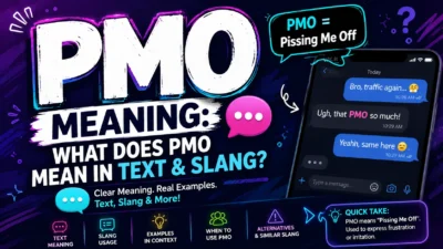 PMO Meaning What Does PMO Mean in Text & Slang 💬