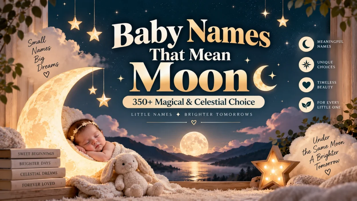 Baby Names That Mean Moon 350+ Magical & Celestial Choice