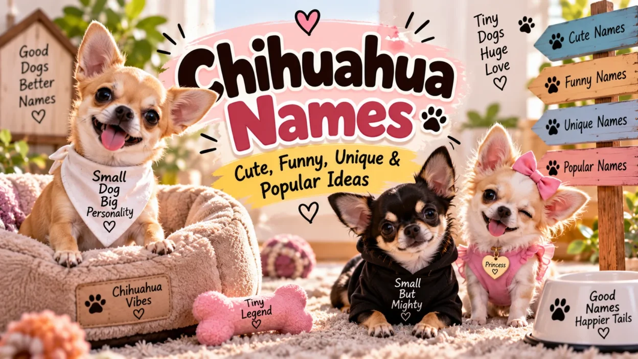 Chihuahua Names Cute, Funny, Unique & Popular Ideas