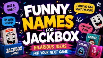 Funny Names for Jackbox Hilarious Ideas for Your Next Game