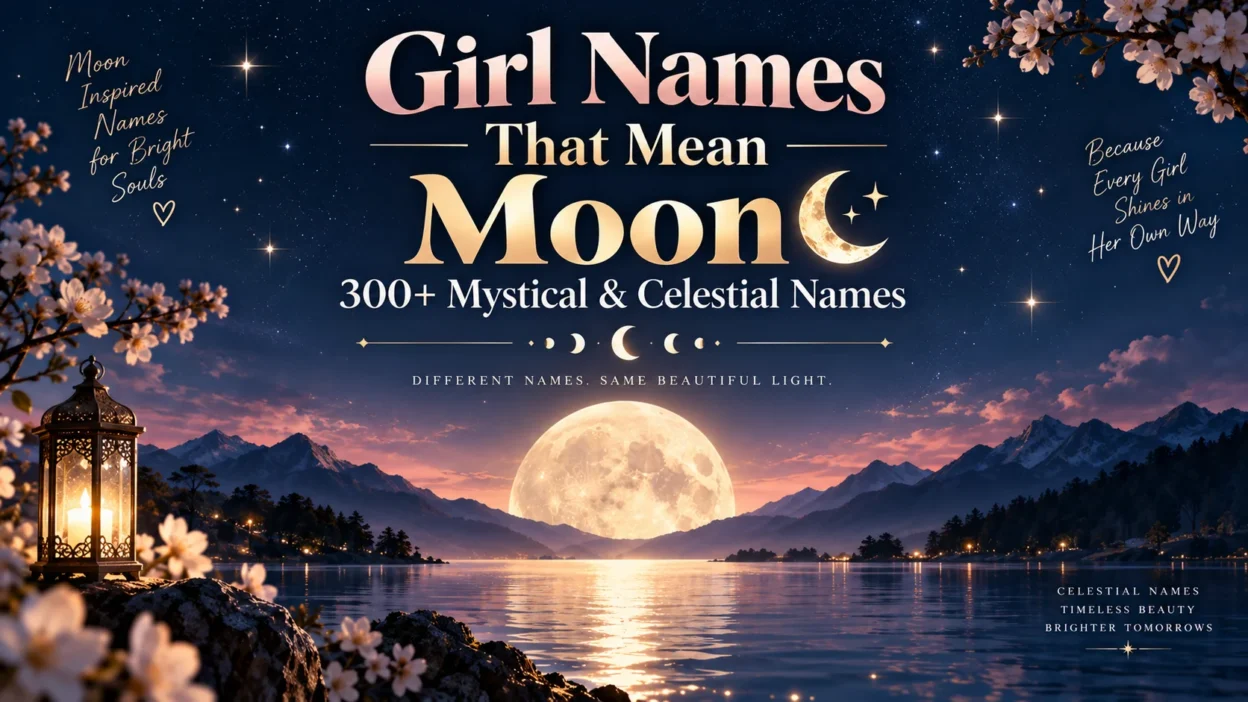 Girl Names That Mean Moon 300+ Mystical & Celestial Names