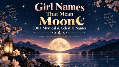 Girl Names That Mean Moon 300+ Mystical & Celestial Names