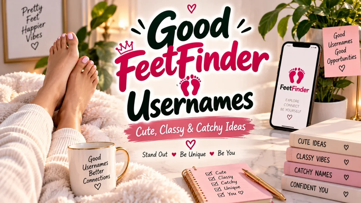 Good FeetFinder Usernames Cute, Classy & Catchy Ideas