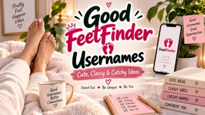 Good FeetFinder Usernames Cute, Classy & Catchy Ideas