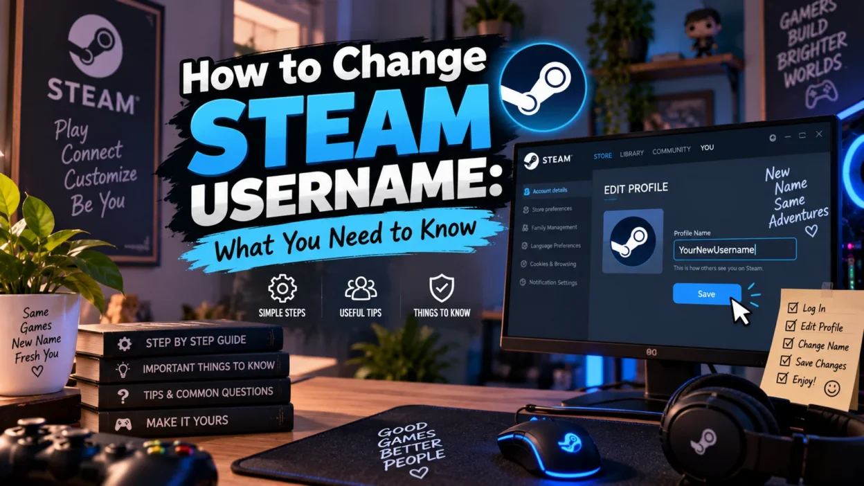 How to Change Steam Username What You Need to Know