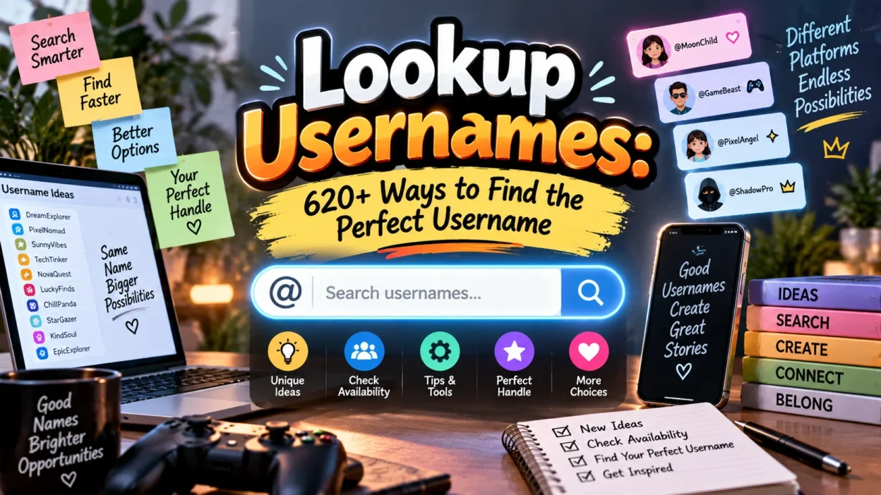 Lookup Usernames 620+ Ways to Find the Perfect Username