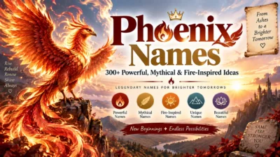 Phoenix Names 300+ Powerful, Mythical & Fire-Inspired Ideas