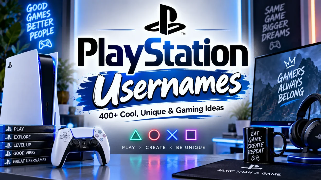PlayStation Usernames 400+ Cool, Unique & Gaming Ideas