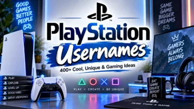 PlayStation Usernames 400+ Cool, Unique & Gaming Ideas