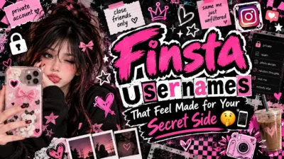 Finsta Usernames That Feel Made for Your Secret Side 🤫📱