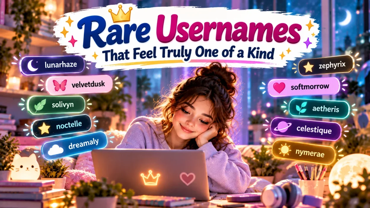 Rare Usernames That Feel Truly One of a Kind ✨