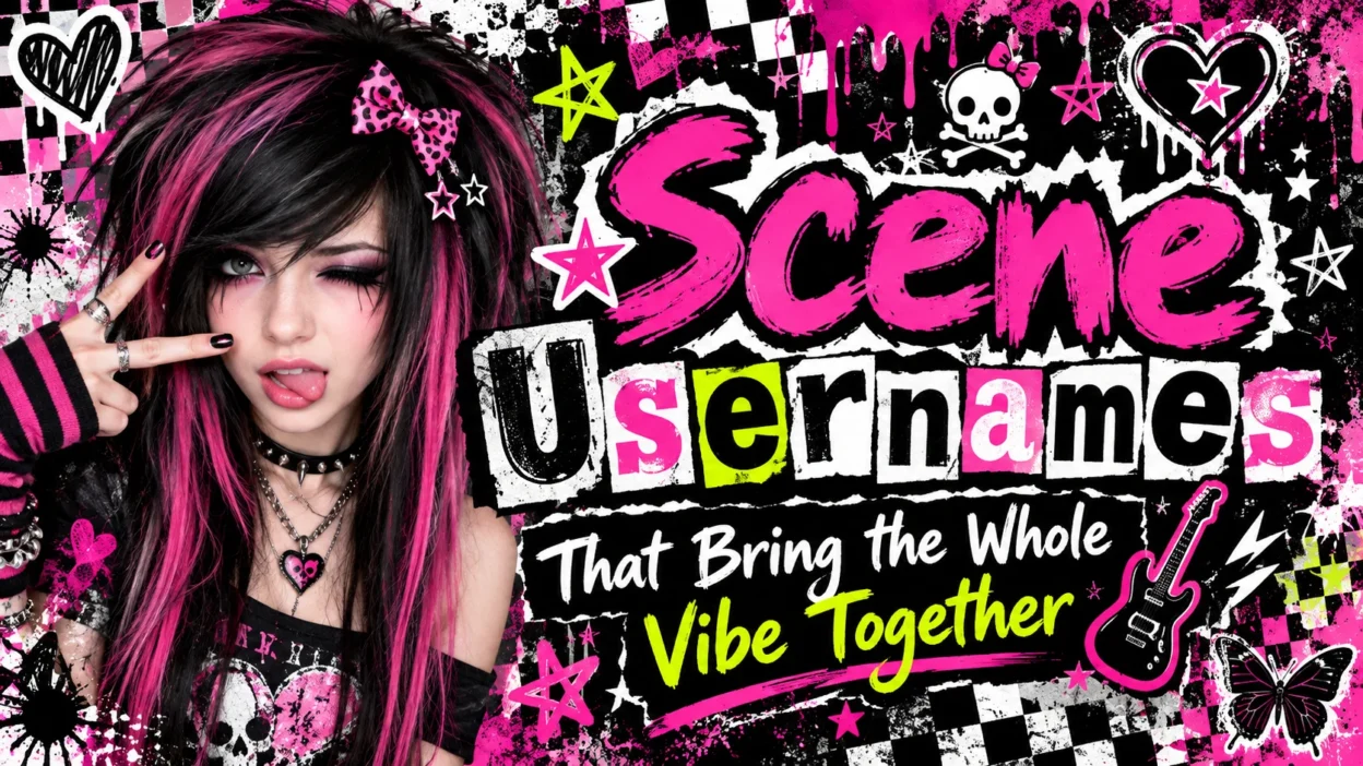 Scene Usernames That Bring the Whole Vibe Together 🎸